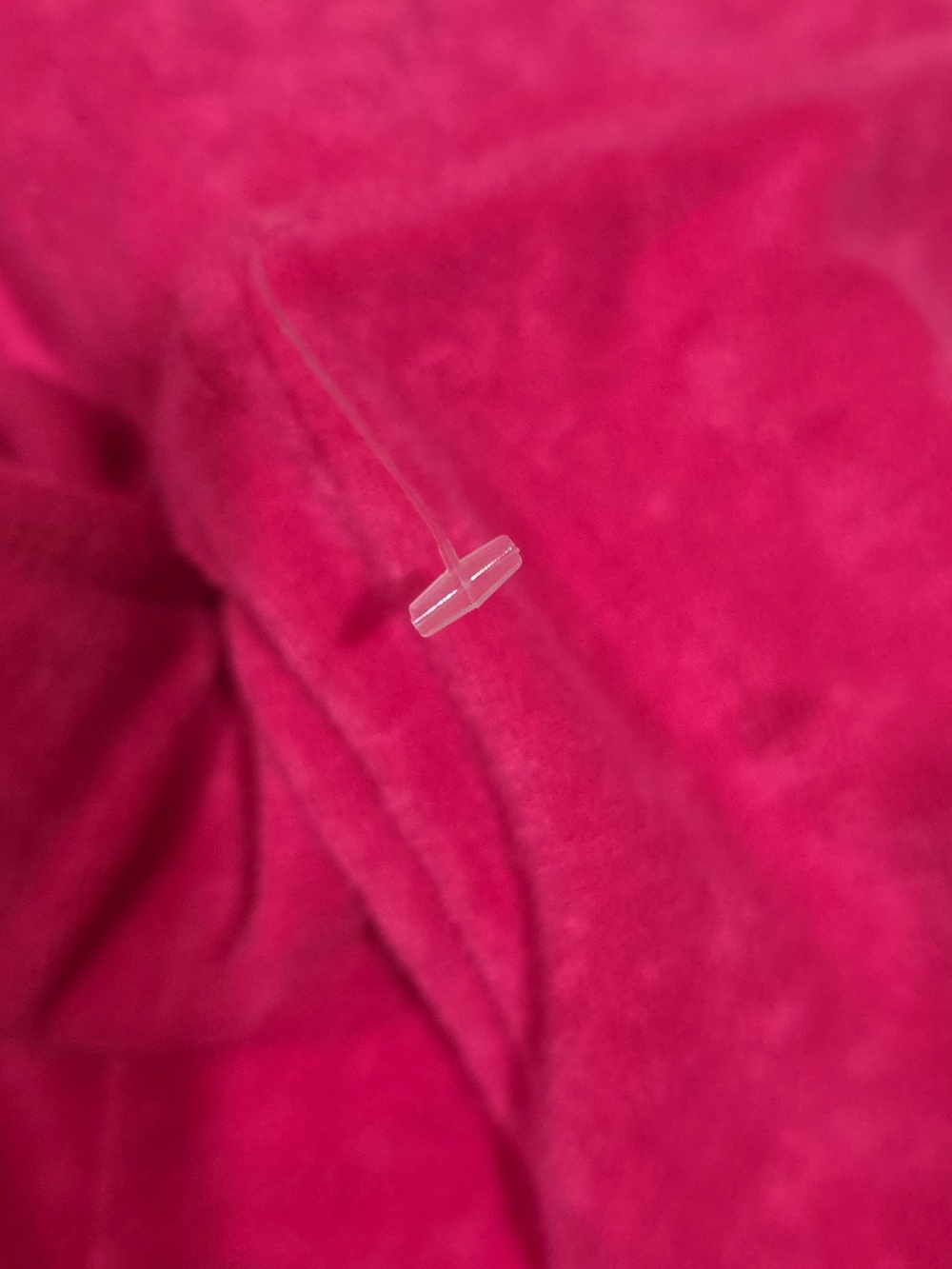 Juicy Couture Velour Shorts – Hot Pink | Rhinestone Logo Medium - Picture 6 of 9